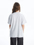 LC Waikiki Crew Neck Printed Short Sleeve Oversized T-Shirt